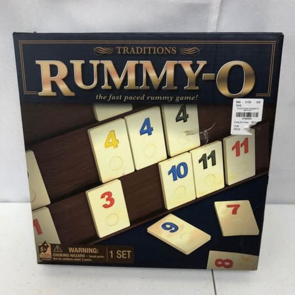 Rummy-O Traditions Rummy Tile Game New